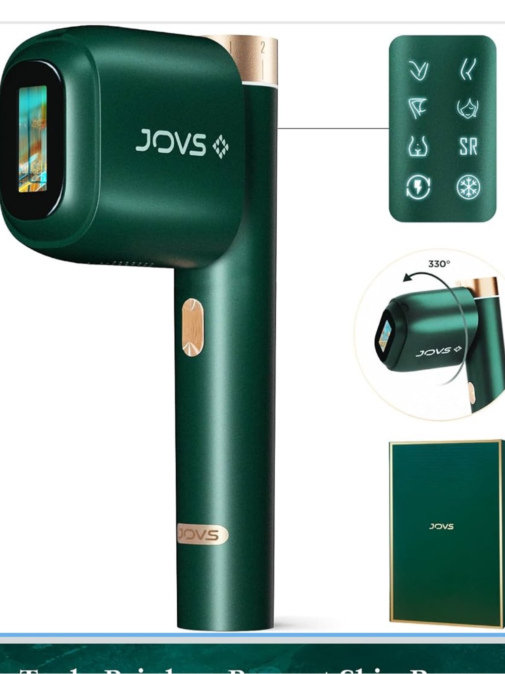 JOVS Laser Hair Removal, IPL Hair Removal for Women and Men